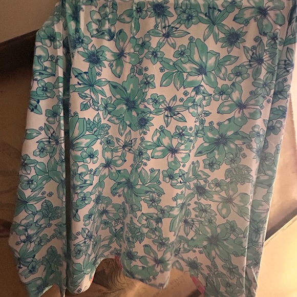 New Lands End Long Sleeve Swim Tee Orchid Flower Pattern  SZ XL Ex Large - Picture 4 of 7